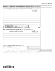 Form CT-636 Alcoholic Beverage Production Credit - New York, Page 3