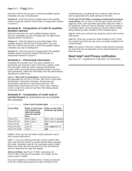 Instructions for Form CT-643 Hire a Veteran Credit - New York, Page 2