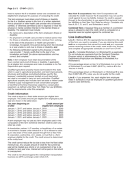 Instructions for Form CT-647, CT-647-ATT - New York, Page 2