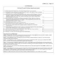 Instructions for Form CT-649 Farm Donations to Food Pantries Credit - New York, Page 3