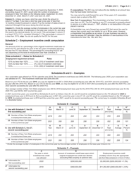 Instructions for Form CT-46 Claim for Investment Tax Credit (Includes Employment Incentive Credit) - New York, Page 3