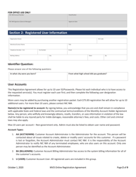 Mvd Online Registration Agreement - New Mexico, Page 2