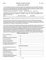 Form LGC-205 Contract to Audit Accounts - North Carolina, Page 7