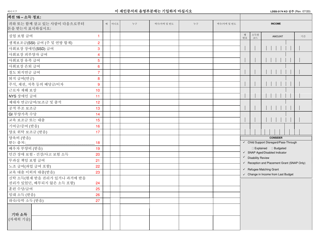 Form LDSS-3174 Recertification Form for Certain Benefits and Services - New York (Korean), Page 8