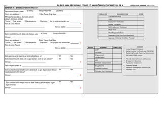 Form LDSS-3174 Recertification Form for Certain Benefits and Services - New York (Haitian Creole), Page 10