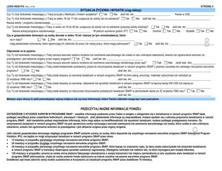 Form LDSS-4826 Application/Recertification - Supplemental Nutrition Assistance Program (Snap) - New York (Polish), Page 6