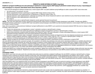 Instructions for Form LDSS-4826 Application/Recertification - Supplemental Nutrition Assistance Program (Snap) - New York (Polish), Page 9
