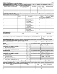 Form LDSS-3151 Supplemental Nutrition Assistance Program (Snap) Change Report Form - New York (Italian), Page 4