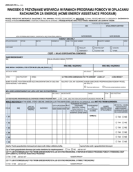 Form LDSS-3421 Home Energy Assistance Program (Heap) Application - New York (Polish), Page 3