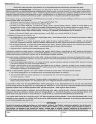 Formulario LDSS-3151 Programa De Asistencia Nutricional Suplementaria (Snap) Formulario De Informe De Cambios - New York (Spanish), Page 6