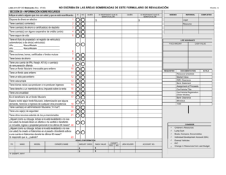 Formulario LDSS-3174 Formulario De Revalidacion Para Ciertos Subsidios Y Servicios Del Estado De Nueva York - New York (Spanish), Page 13