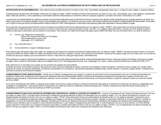 Formulario LDSS-3174 Formulario De Revalidacion Para Ciertos Subsidios Y Servicios Del Estado De Nueva York - New York (Spanish), Page 19