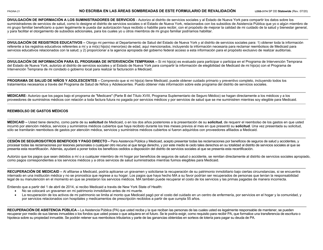 Formulario LDSS-3174 Formulario De Revalidacion Para Ciertos Subsidios Y Servicios Del Estado De Nueva York - New York (Spanish), Page 22