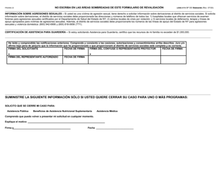 Formulario LDSS-3174 Formulario De Revalidacion Para Ciertos Subsidios Y Servicios Del Estado De Nueva York - New York (Spanish), Page 24