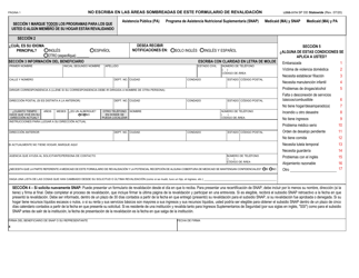 Formulario LDSS-3174 Formulario De Revalidacion Para Ciertos Subsidios Y Servicios Del Estado De Nueva York - New York (Spanish), Page 2
