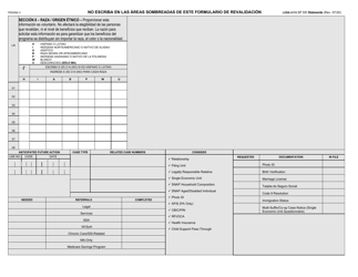 Formulario LDSS-3174 Formulario De Revalidacion Para Ciertos Subsidios Y Servicios Del Estado De Nueva York - New York (Spanish), Page 4