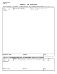 Form SFN51403 Alternate Procurement (Ap) Request - North Dakota, Page 3