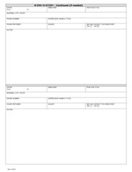 Employment Application - Nevada, Page 6