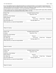 Form OP-110210 Attachment A Applicant Questionnaire and Background Investigation Form - Oklahoma, Page 3