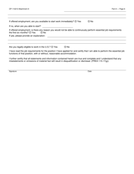 Form OP-110210 Attachment A Applicant Questionnaire and Background Investigation Form - Oklahoma, Page 8