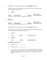 Appendix IV Final Pretrial Report - Oklahoma, Page 2