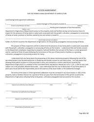 Hemp Research Permit Application - Pennsylvania, Page 10