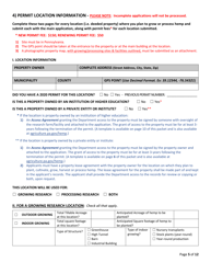 Hemp Research Permit Application - Pennsylvania, Page 5