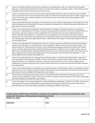 Hemp Research Permit Application - Pennsylvania, Page 8