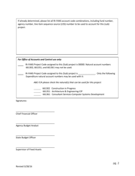 Construction/Project Code Request Form - Rhode Island, Page 2