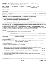Form DOC180 &quot;Revision Application for General and Mechanical Contractors&quot; - South Carolina, Page 4