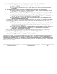 Form ABL-958 Nonprofit Private Club Affirmation - South Carolina, Page 2