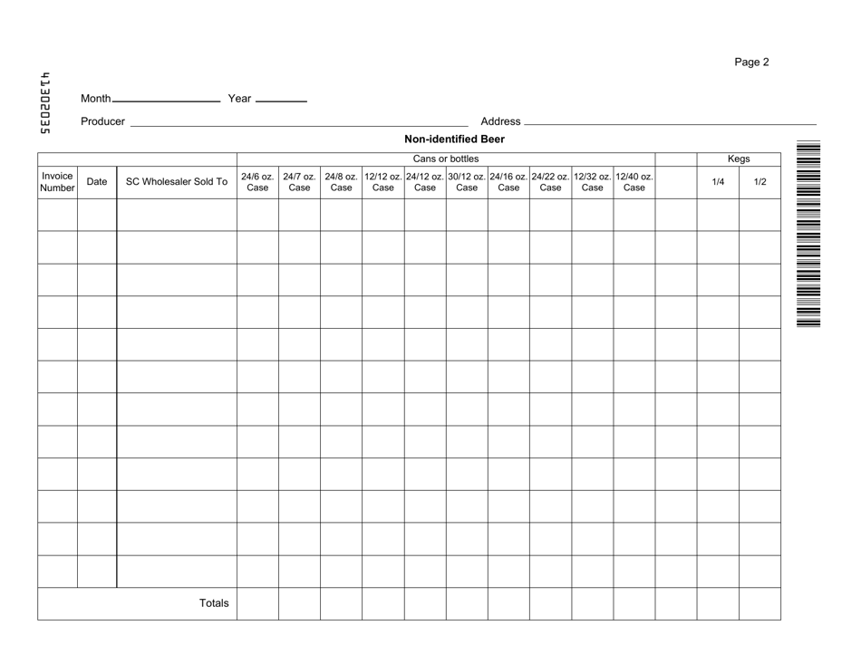 Form L-bw-i-1 Download Printable Pdf Or Fill Online Beer Importer 