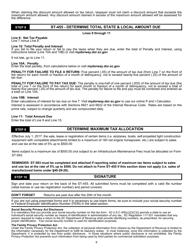 Instructions for Form ST-455 State Sales, Use, and Maximum Tax Return - South Carolina, Page 6