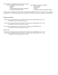 Form ST-593 Schedule of Maximum Tax Allocation - South Carolina, Page 2