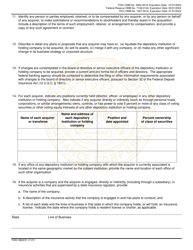 FDIC Form 6822/01 Interagency Notice of Change in Control, Page 10
