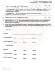 FDIC Form 6822/01 Interagency Notice of Change in Control, Page 6