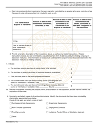 FDIC Form 6822/01 Interagency Notice of Change in Control, Page 8