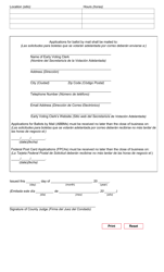 Form 1-1 Order of Election - November General Election for County Officers - Texas (English/Spanish), Page 2