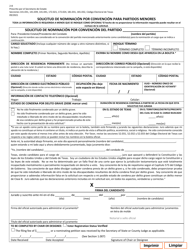 Form 2-8 Application for Nomination by Convention for Minor Parties - Texas (English/Spanish), Page 4