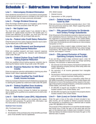 Instructions for Form TC-20 Utah Corporation Franchise and Income Tax Return - Utah, Page 17