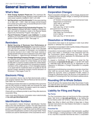 Instructions for Form TC-20 Utah Corporation Franchise and Income Tax Return - Utah, Page 3