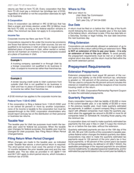 Instructions for Form TC-20 Utah Corporation Franchise and Income Tax Return - Utah, Page 4