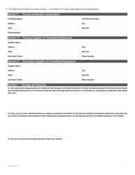 Form DHHS227-E Dog Handler Application for Renewal - North Carolina, Page 3