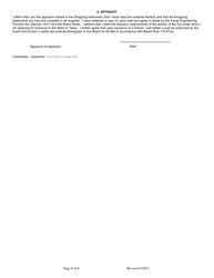 Application for Licensure as a Professional Engineer - Texas, Page 8