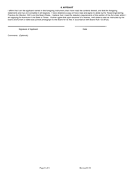 Application for Licensure as a Professional Engineer - Temporary Licensure - Texas, Page 8