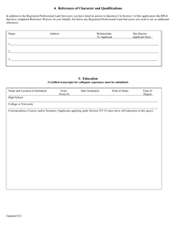Sit Application - Request to Take Fs Exam - Texas, Page 5