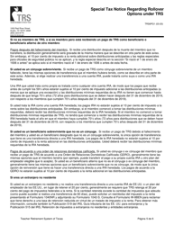 Formulario TRS6 Solicitud De Reembolso - Texas (Spanish), Page 11
