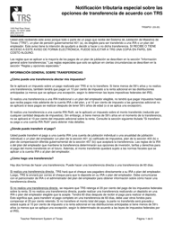 Formulario TRS6 Solicitud De Reembolso - Texas (Spanish), Page 7