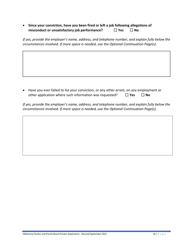 Pardon Application - Oklahoma, Page 16