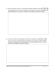 Pardon Application - Oklahoma, Page 20